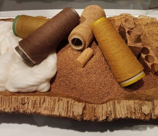 Cork.a.Tex-Yarn: Fio com elevada incorporação de cortiça