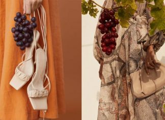 Nova coleção consciente da H&M apresenta bolsas e sapatos feitos com resíduos de uva