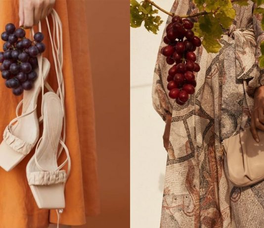 Nova coleção consciente da H&M apresenta bolsas e sapatos feitos com resíduos de uva