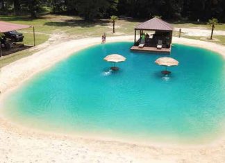 Empresário que já foi morador de rua faz fortuna construindo praias nos quintais das pessoas