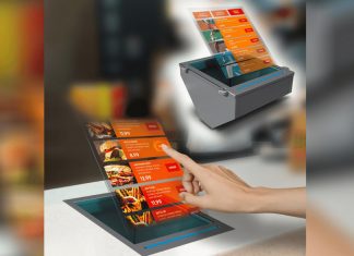Holo Industries desenvolve sistema de menu holográfico para pedido de comida sem toque