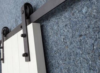 Denimtex: revestimento de parede ecológico feito de jeans e tecidos usados