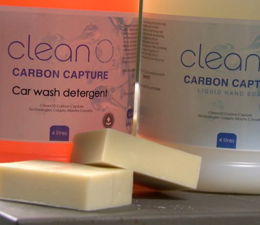 Startup canadense CleanO2 transforma dióxido de carbono em sabão