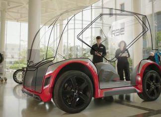 REE demonstra sua inovadora plataforma de carros elétricos do futuro