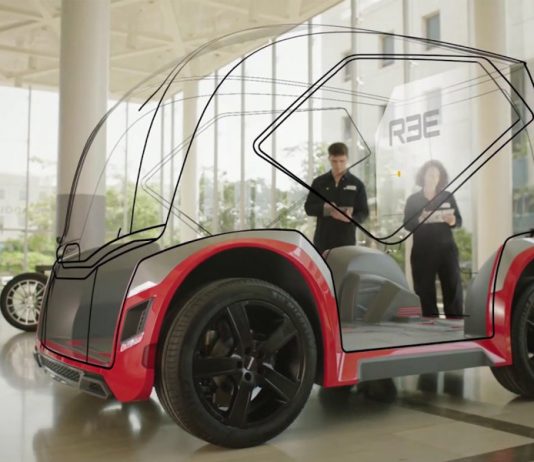 REE demonstra sua inovadora plataforma de carros elétricos do futuro