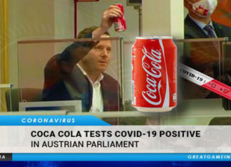 Coca Cola testa positivo para COVID-19 no parlamento austríaco