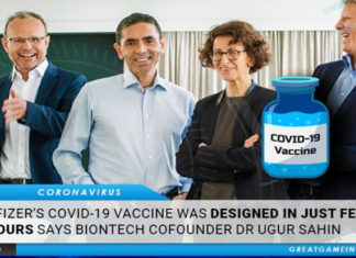 A vacina Covid-19 da Pfizer foi projetada em poucas horas, afirma o Dr. Ugur Sahin