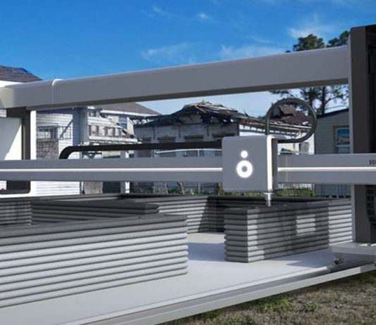 Impressora 3D robótica Vulcan II imprime casas de maneira rápida e econômica