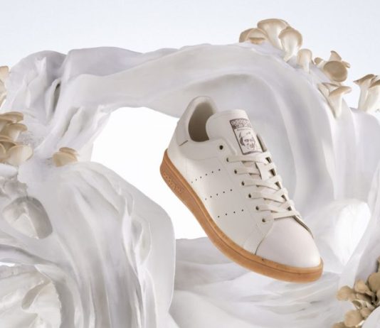 Adidas lança tênis feito com raízes de cogumelo que imitam couro