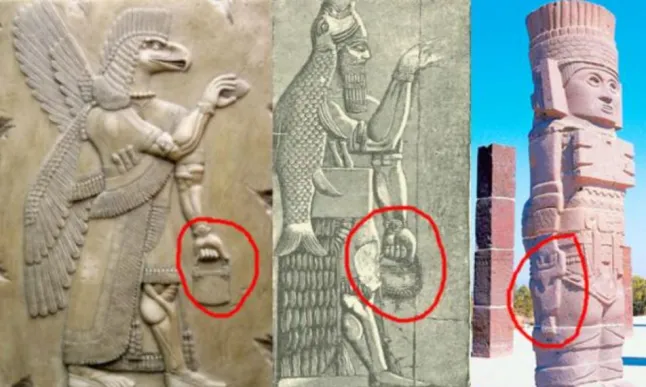 O que é a misteriosa "bolsa" dos Deuses, retratada na Suméria e diversas civilizações antigas? 4