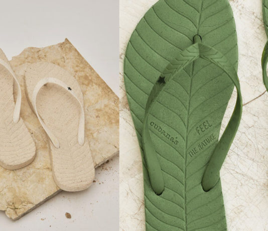 Marca de calçados Cubanas lança chinelos de fibra de coco
