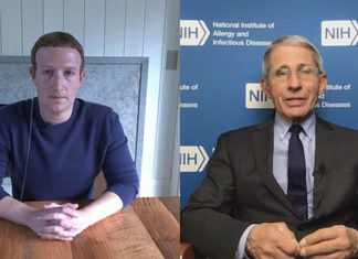 Dr. Anthony Fauci conspirou com Mark Zuckerberg para impulsionar a histeria pandêmica