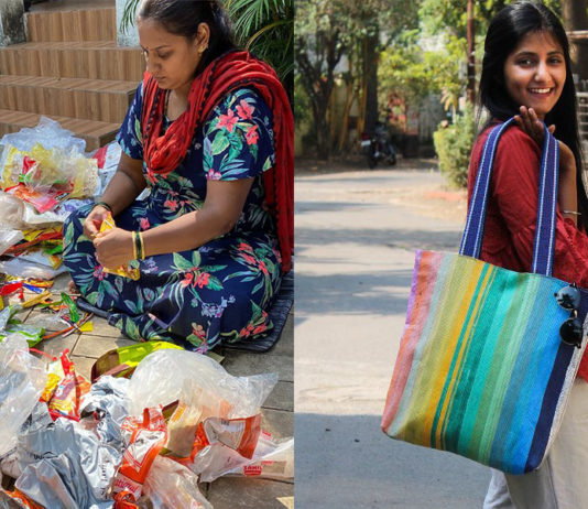 Do lixo ao design: Empresa social EcoKaari transforma resíduos plásticos em bolsas e acessórios