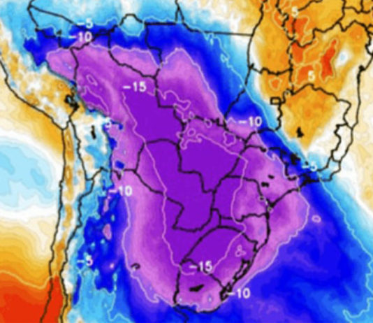 Onda de frio intenso no Brasil – O que está causando?