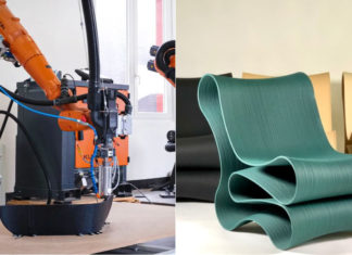 Industria 4.0 – Móveis futuristas e sustentáveis feitos com impressão 3D robótica