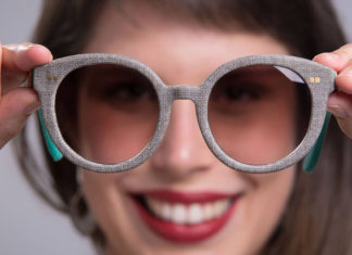 Vanilla Eyewear produz óculos 100% de tecido