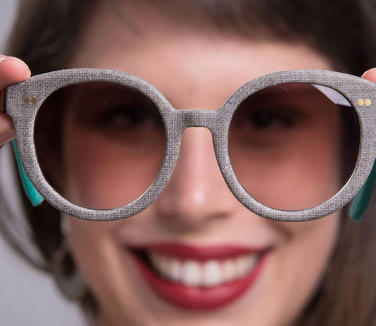 Vanilla Eyewear produz óculos 100% de tecido