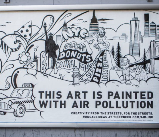 Air-Ink: a primeira tinta do mundo produzida a partir da poluição do ar