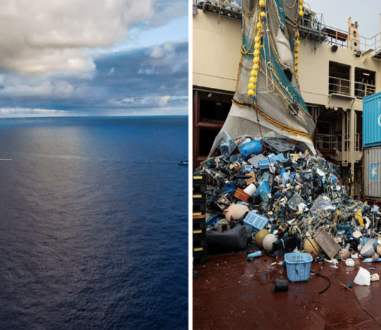 O sistema Ocean Cleanup pode remover milhares de toneladas de plástico do mar