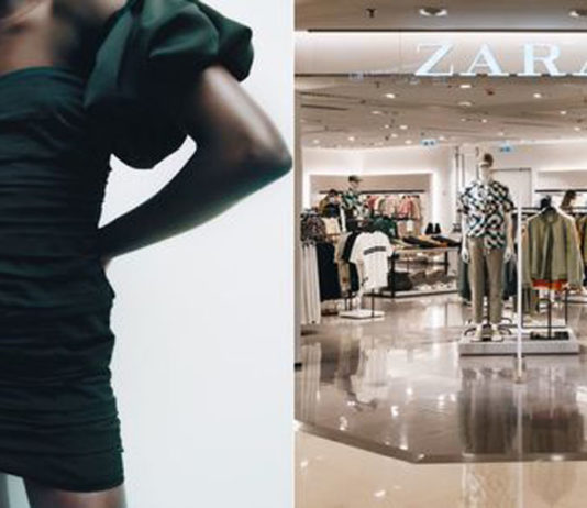 Zara cria vestido de festa feito de emissões de carbono