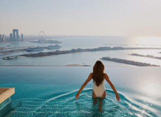 Aura Skypool em Dubai é a piscina infinita de 360° mais alta do mundo