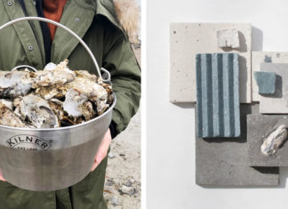 Newtab-22 criou o Sea Stone, um produto natural feito de resíduos de conchas marinhas