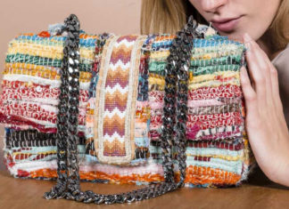 Resíduo têxtil é a matéria prima das bolsas artesanais e exclusivas da Bélier.Bélier