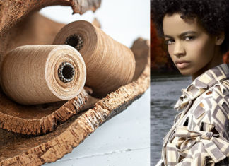 Cork.a.Tex-Yarn é a combinação do têxtil com a cortiça