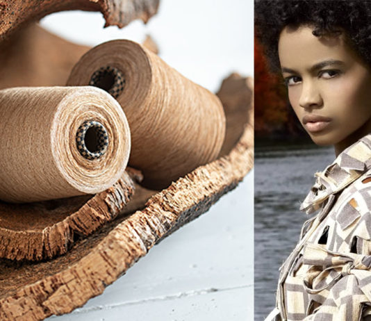 Cork.a.Tex-Yarn é a combinação do têxtil com a cortiça