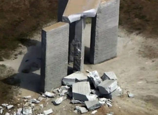 O monumento globalista das Pedras Guia da Geórgia foi completamente demolido após explosão