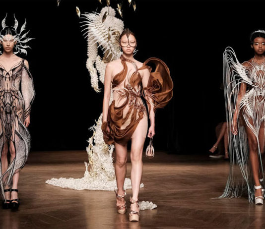A coleção Meta Morfismo de Iris van Herpen une impressão 3D com artesanato