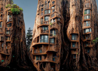 A arquitetura simbiótica surreal do futuro de Manas Bhatia