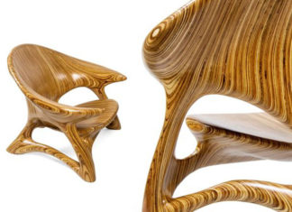 Julia Krantz esculpe móveis surpreendentes com design orgânico