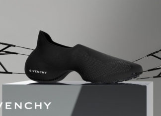 O design radical do tênis Givenchy TK-360 feito em tricô 3D