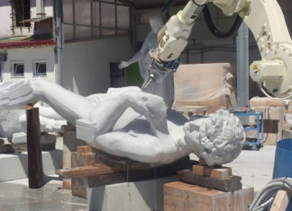 ROBOTOR: o robô-escultor que esculpe o mármore de Carrara!