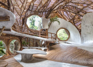 A incrível arquitetura biomimética da galeria de arte SFER IK no México