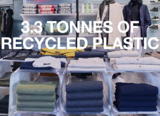 Nova loja da marca de moda sustentável Ecoalf tem paredes feitas de impressão 3D com plástico reciclado