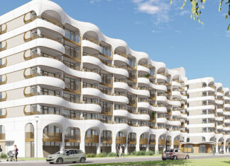 A fachada desse prédio é o maior projeto de impressão 3D em concreto do mundo