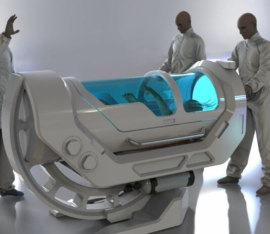 Casulos de imersão – Tecnologia alienígena multiuso avançada