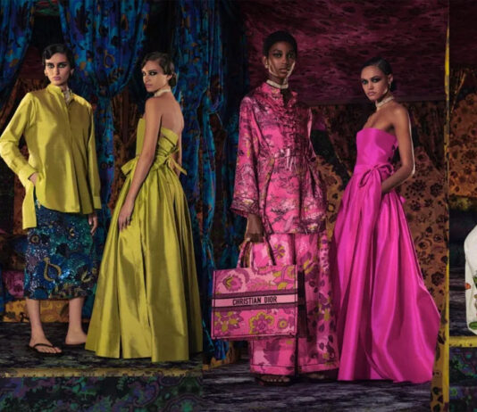 Dior apresenta Coleção Outono 2023 em Mumbai em colaboração com a Escola de Artesanato Chanakya