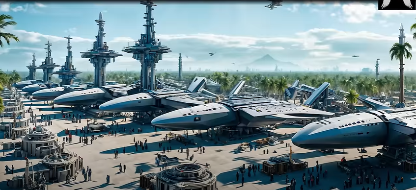 Como se fabrica uma nave estelar com tecnologia não humana? 3