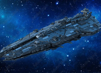 Como se fabrica uma nave estelar com tecnologia não humana?