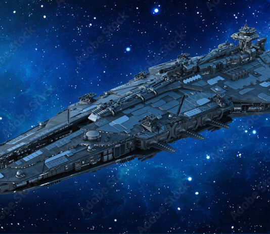 Como se fabrica uma nave estelar com tecnologia não humana?