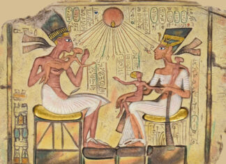 Akhenaton e Nefertiti, os criadores do culto monoteísta e da Cabala
