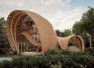 Pablo Luna Studio explora a arquitetura biomimética com bambu em seus projetos