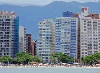 Os prédios inclinados de Santos e a solução para colocá-los na posição correta