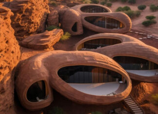 Bioarquitetura inspirada na natureza que integra materiais sustentáveis e tecnologias inovadoras