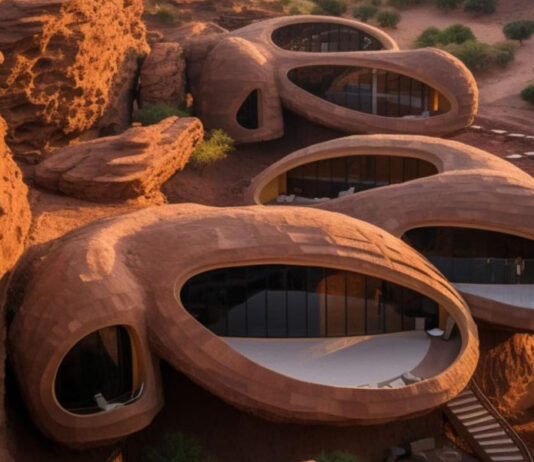 Bioarquitetura inspirada na natureza que integra materiais sustentáveis e tecnologias inovadoras