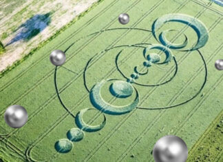 Drones esféricos e os desenhos complexos em plantações