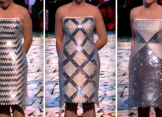 Esse vestido mágico que muda de cor e estampa ajuda você a mudar o visual em segundos.